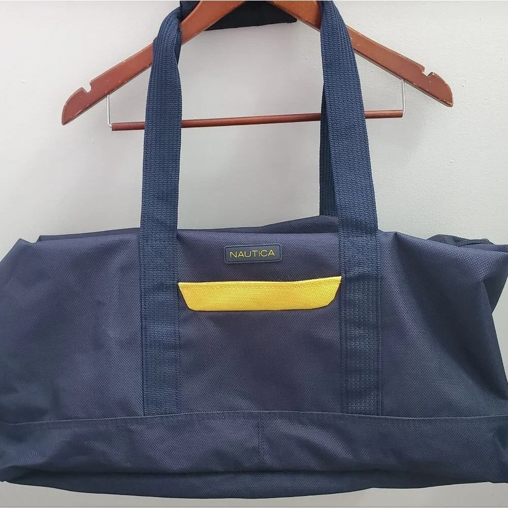 Nautica Navy Blue Duffel Bag